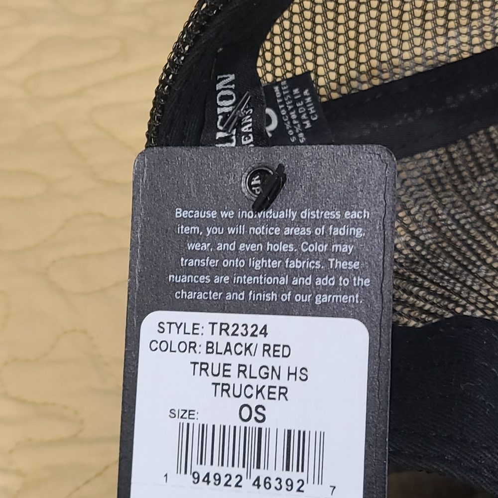 True Religion embroidered trucker hat - Picture 7 of 7